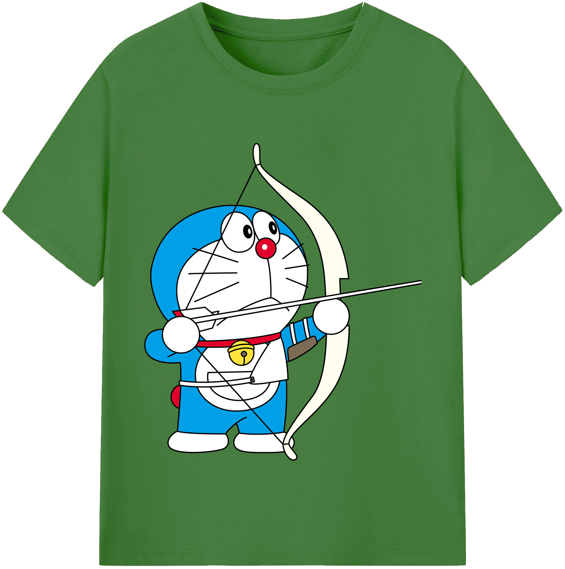 （画像用） ドラえもん Doraemon レディースカジュアルプリントTシャツ（綿100％）